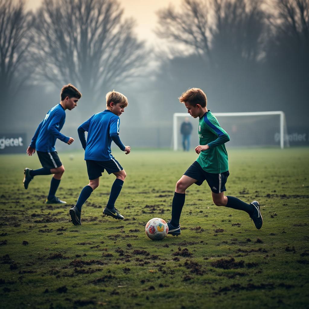 Grassroots football on a community pitch - the kind of story that rarely makes it past the club WhatsApp.